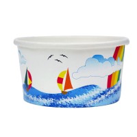 90ml Small Paper Tubs for Ice Cream